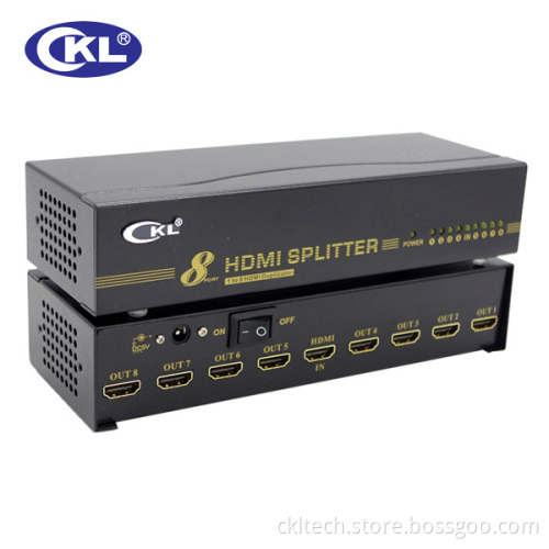 High Quality 8 Port HDMI Splitter